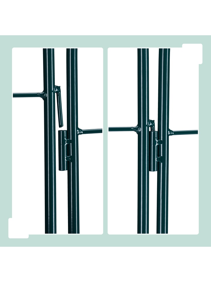 relaxdays 2x Rankgitter Zierspitze - (B)50 x (H)180 cm günstig kaufen onesize
