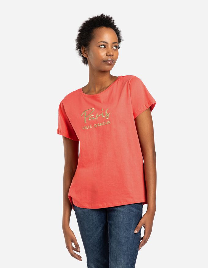 T-Shirt - Stickereien