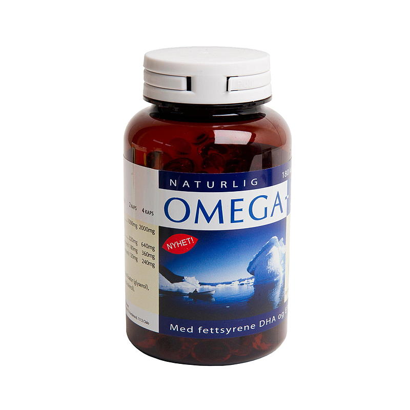 Biopharma Naturlig Omega 3 2-pk 360 kapsler