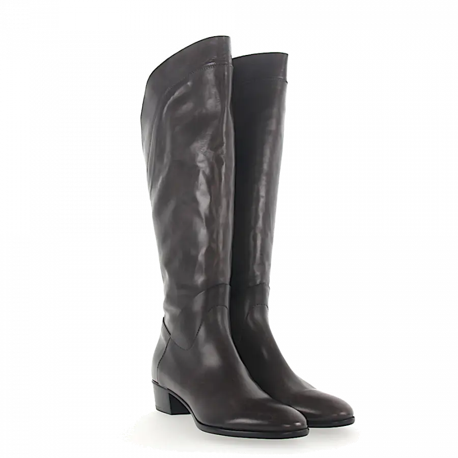 AGL Attilio Giusti Leombruni - Cowboystiefel D103530 Kalbsleder - grau