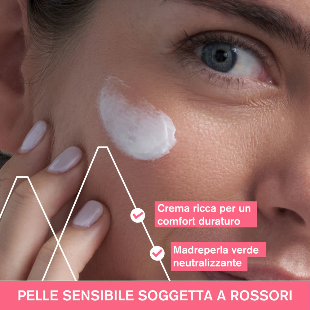 Crema anti-rojeces ROSÉLIANE - Crema facial de día calmante