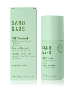 Sand & Sky Oil control Clearing Moisturiser Gesichtscreme-60 g