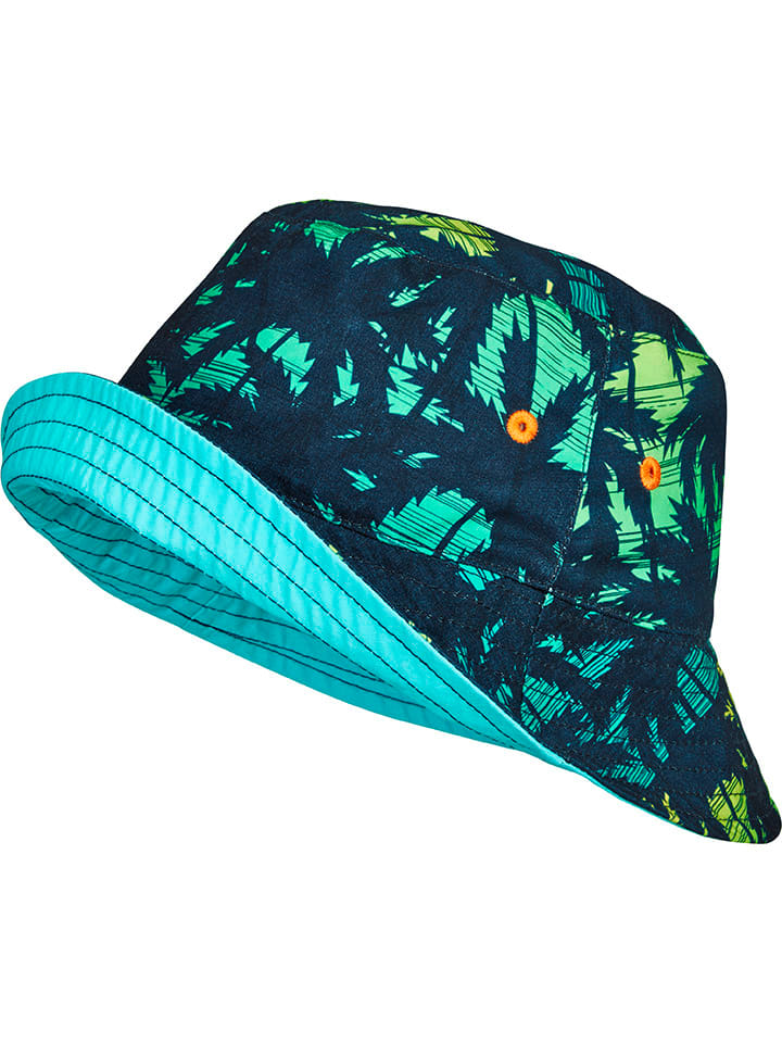 Playshoes Wende-Sonnenhut in Türkis/ Blau günstig kaufen