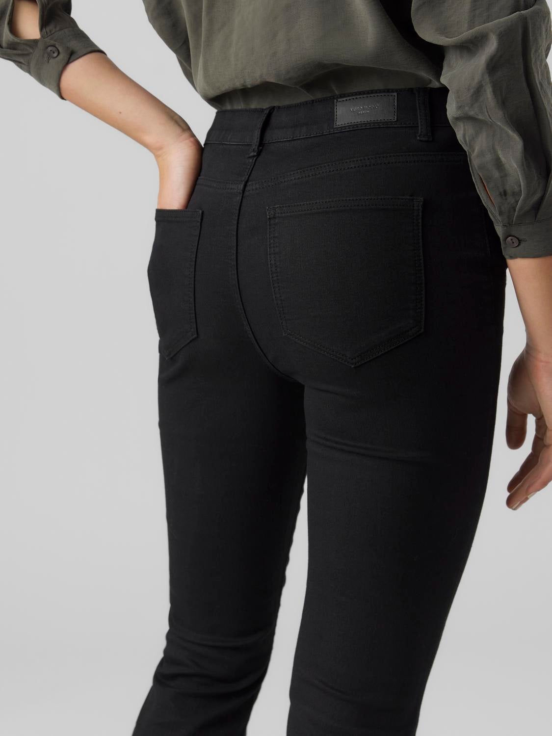 VMSELINA Hohe Taille Ausgestellt Jeans