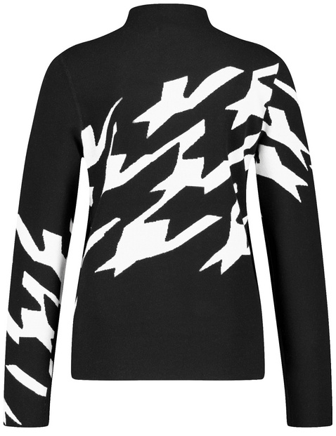 Pullover in Jacquard-Strick