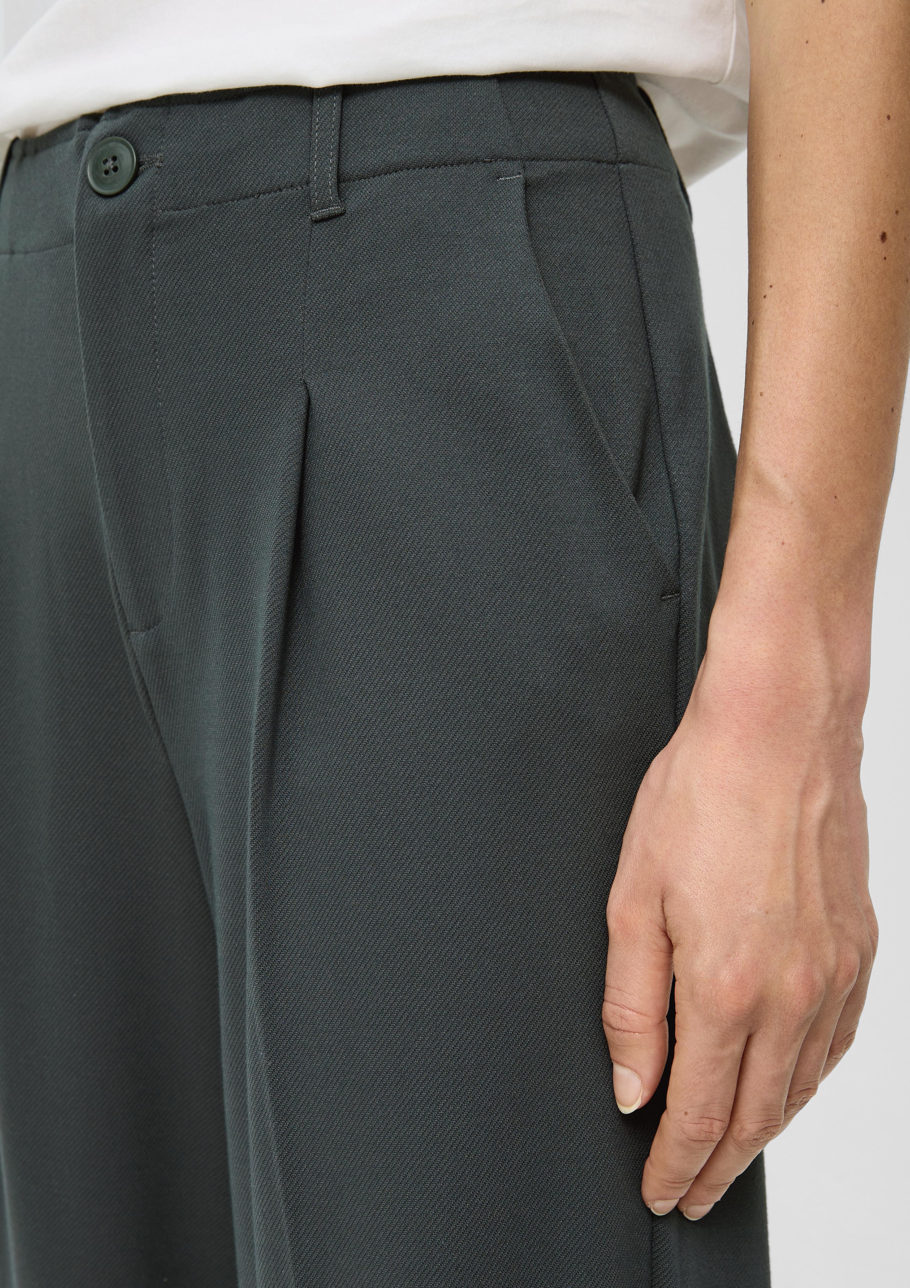 Regular: Twill-Hose mit Wide Leg  2133509-7909