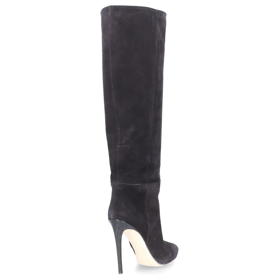 Paris Texas - Stiefel PX133 Veloursleder - schwarz
