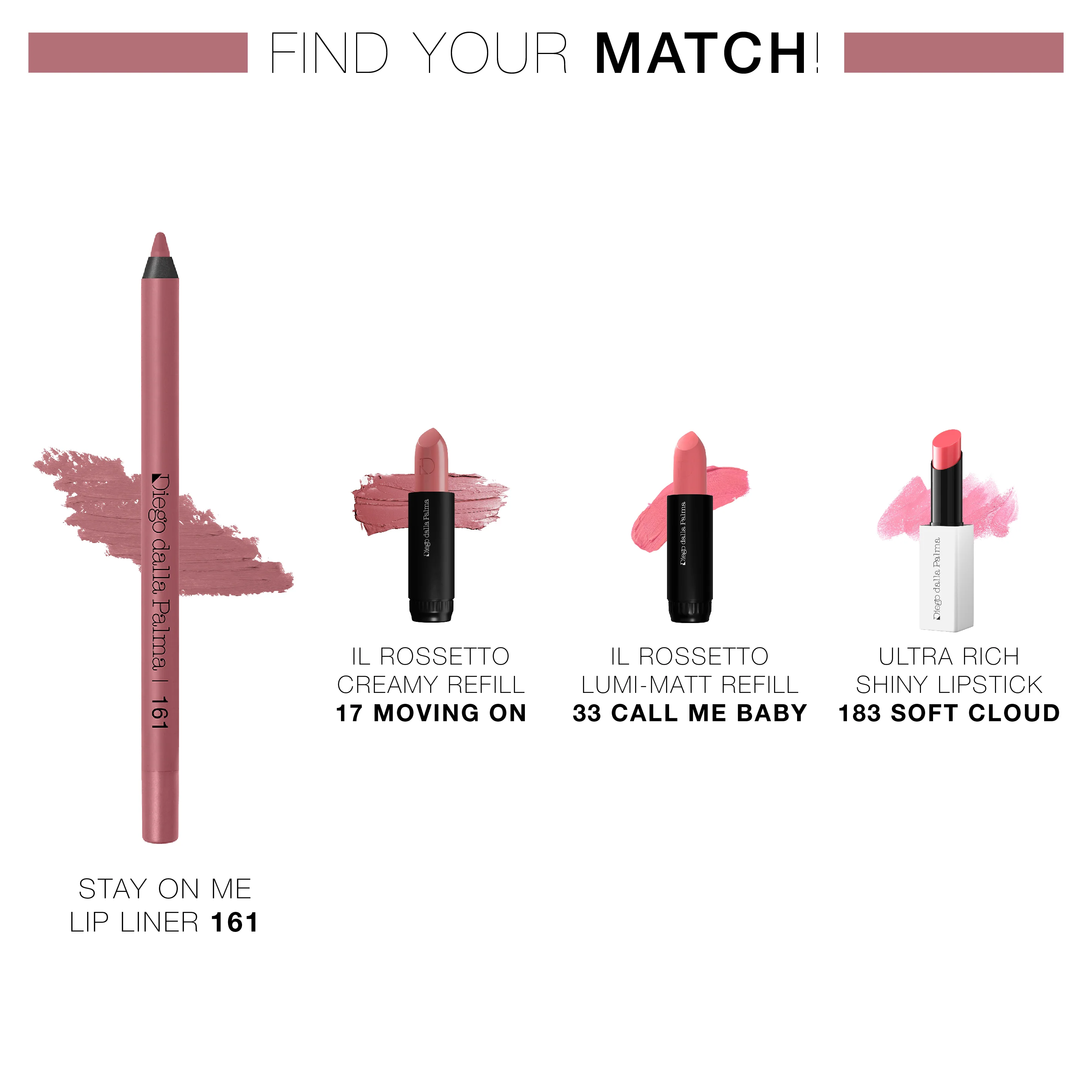 Delineador de labios Stay On Me - Lápiz de labios