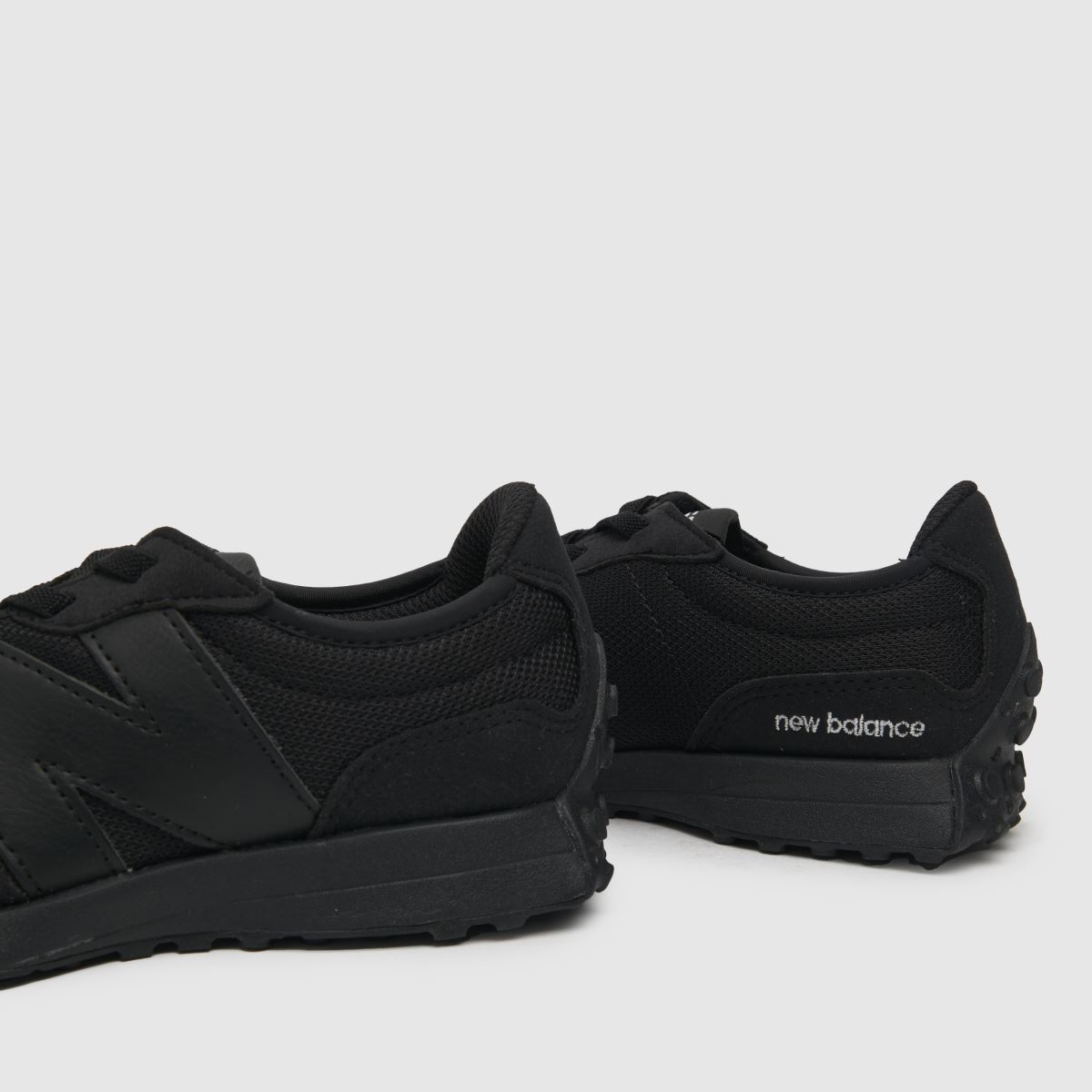 New Balance svarta 327 Junior-träningsskor