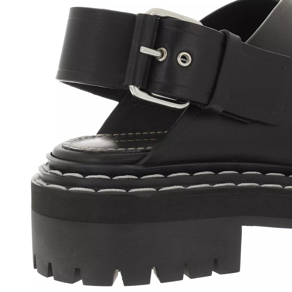 PROENZA SCHOULER Klassische Sandalen schwarz Sandale