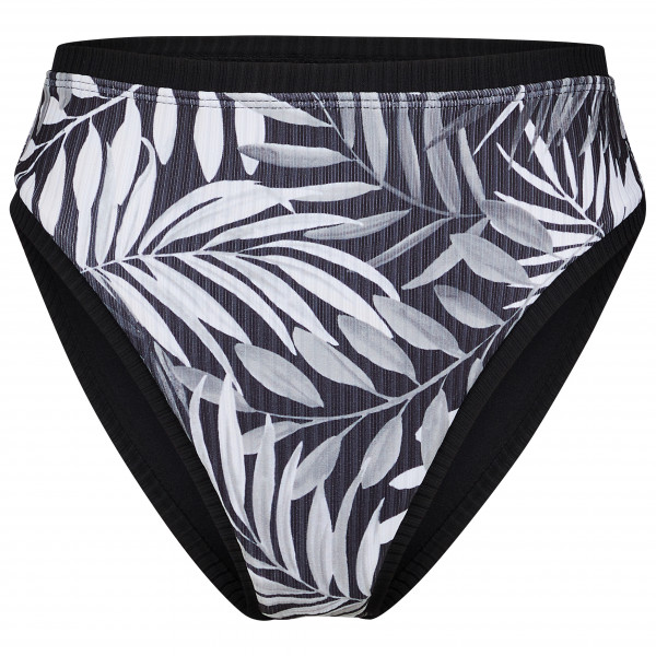 Hurley - Women's Party Palm Rib High Waist Moderate Bottom - Bikini-Bottom