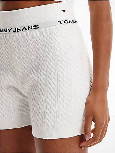 TOMMY-JEANS Damen Strickshorts