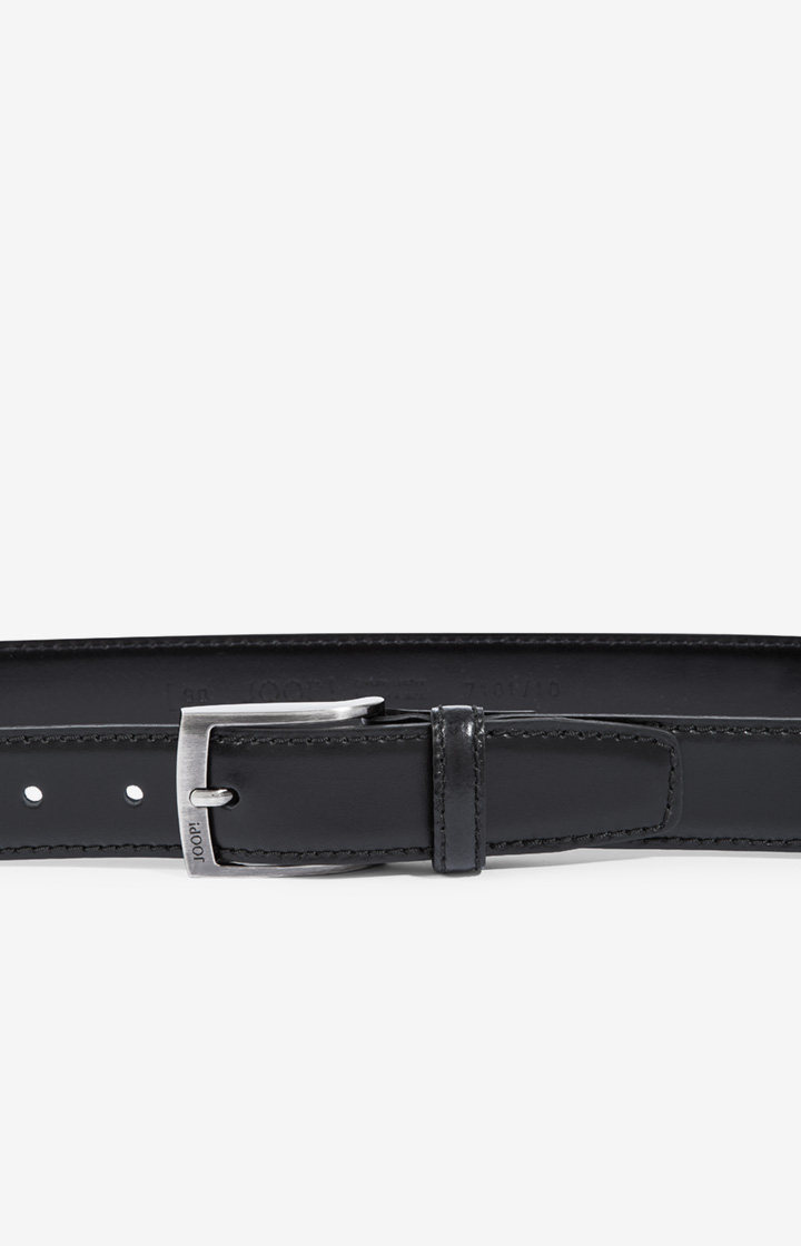 Ledergürtel in Schwarz