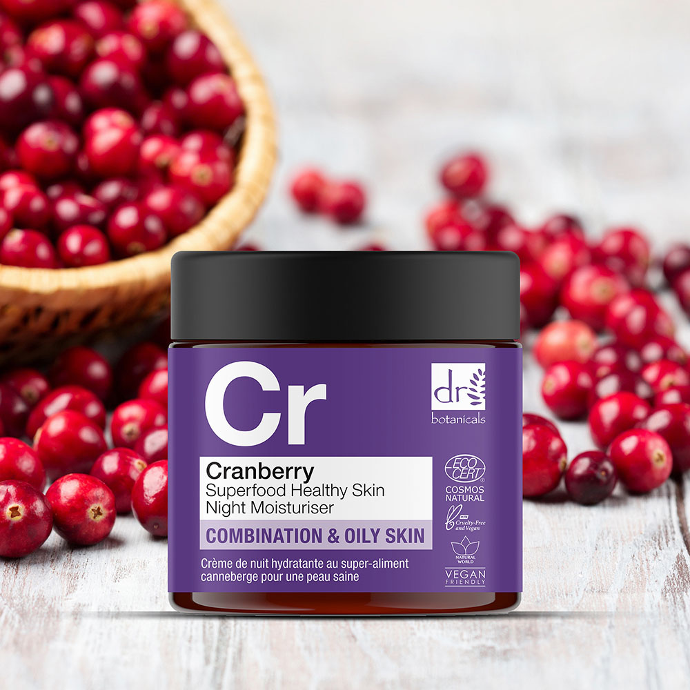 apothecary by dr botanicals Crème de Nuit Superfood à la Cranberry Crème de Nuit