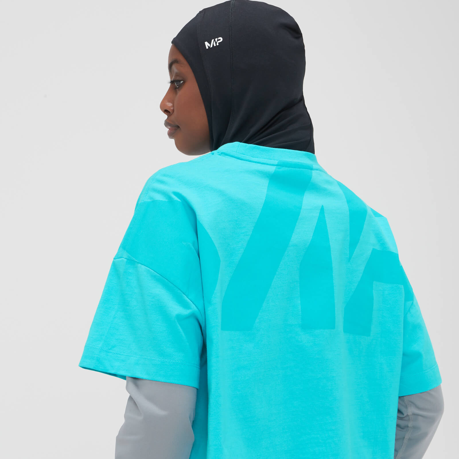 T-shirt court MP Adapt pour femmes – Turquoise vif