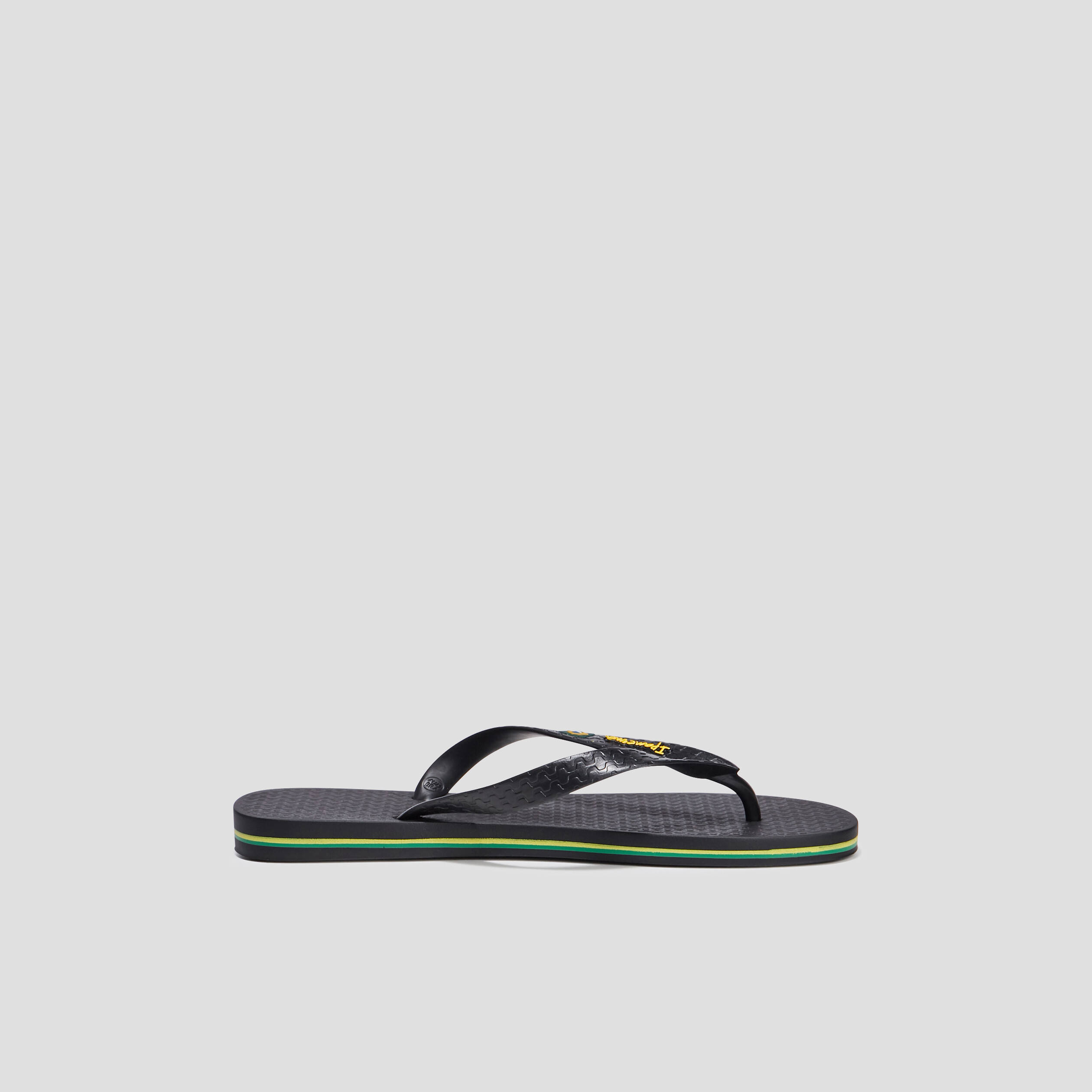 Tongs noir homme | La Halle