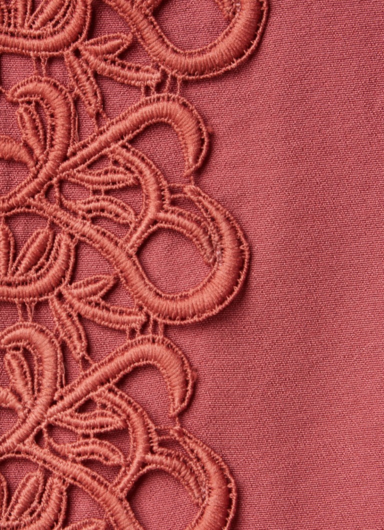 Aaiko  Isalee blouse met kanten details en ruches