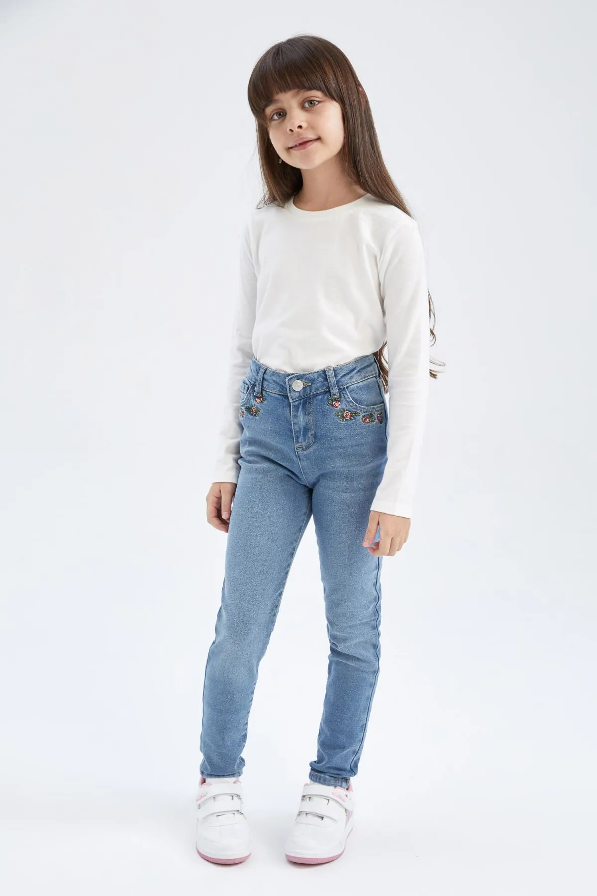 DeFacto  Skinny-Fit-Jeanshose für Mädchen