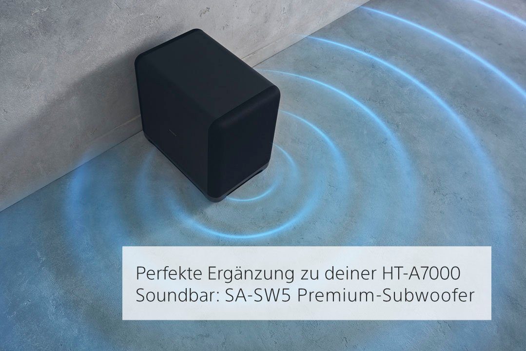 Sony HT-A7000 7.1.2 Soundbar (Bluetooth, LAN (Ethernet), WLAN (WiFi), Acoustic Center Sync, HDMI, High-Res Audio, 500W Gesamtleistung)