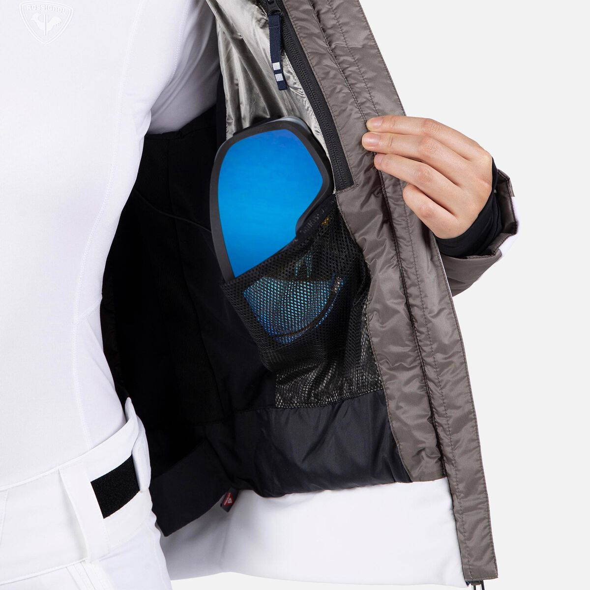 Damenskijacke im Bomber-Stil Ventina