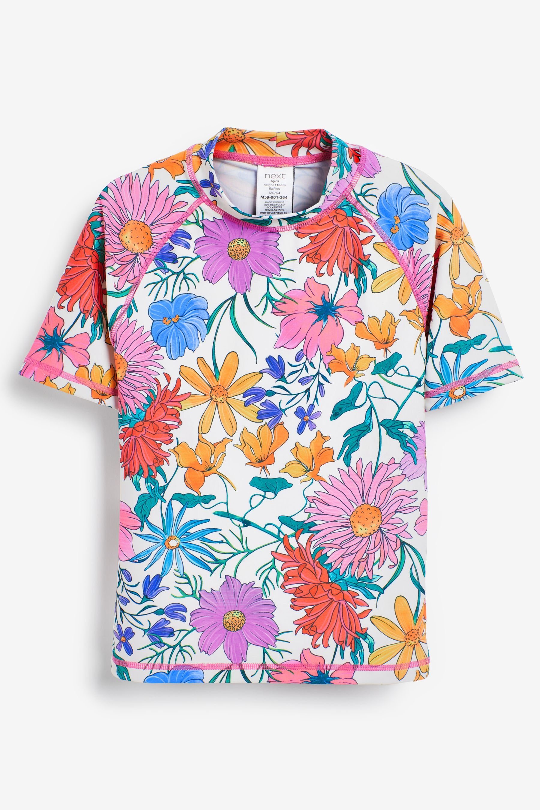 Next Badeanzug 2-teiliges Schwimmset mit Sonnenschutz (2-St)