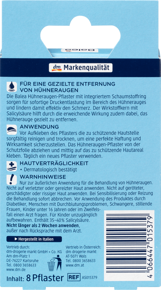 Hühneraugenpflaster, 8 St