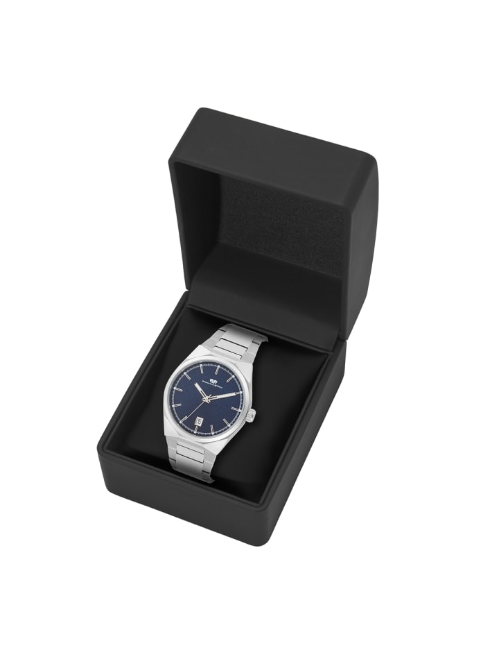Rhodenwald & Söhne Herren Quarzuhr silber Edelstahl silber in silber günstig kaufen 23 cm