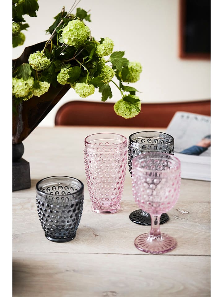 Bahne Glas in Rosa - (H)15 x Ø 8,5 cm günstig kaufen onesize