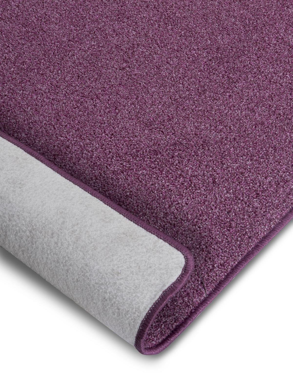 Läufer Liberty, Hanse Home Exclusiv, rechteckig, Höhe: 7 mm, Uni-Farben, Strapazierfähig, Kräftige Farben, Kettelung, Meliert