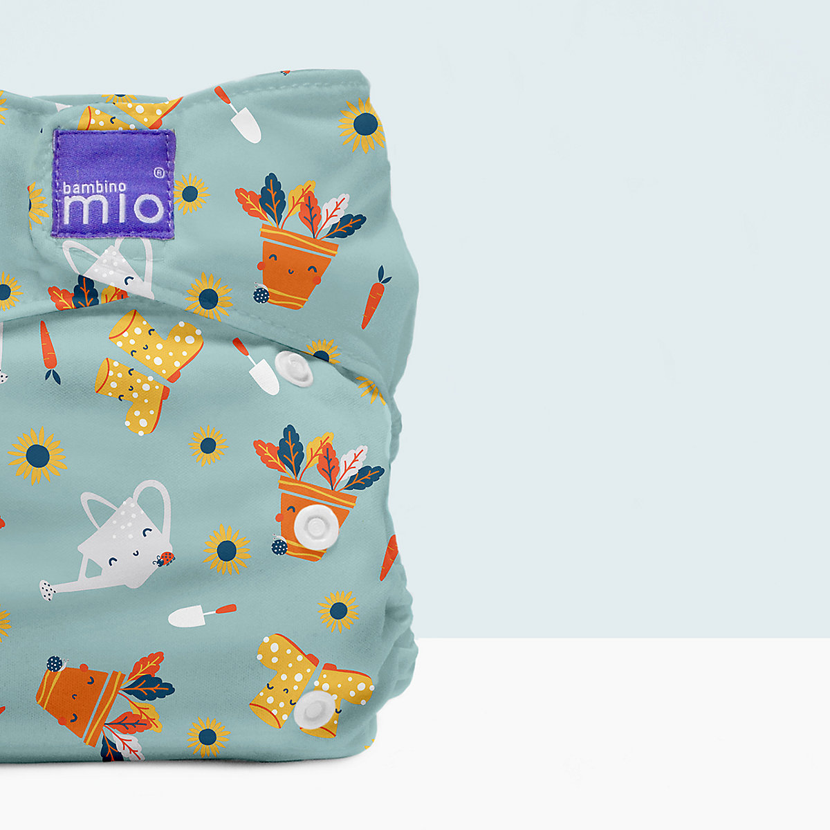Bambino Mio, miosolo Klassisch Stoffwindel Set, Kleine Gärtner