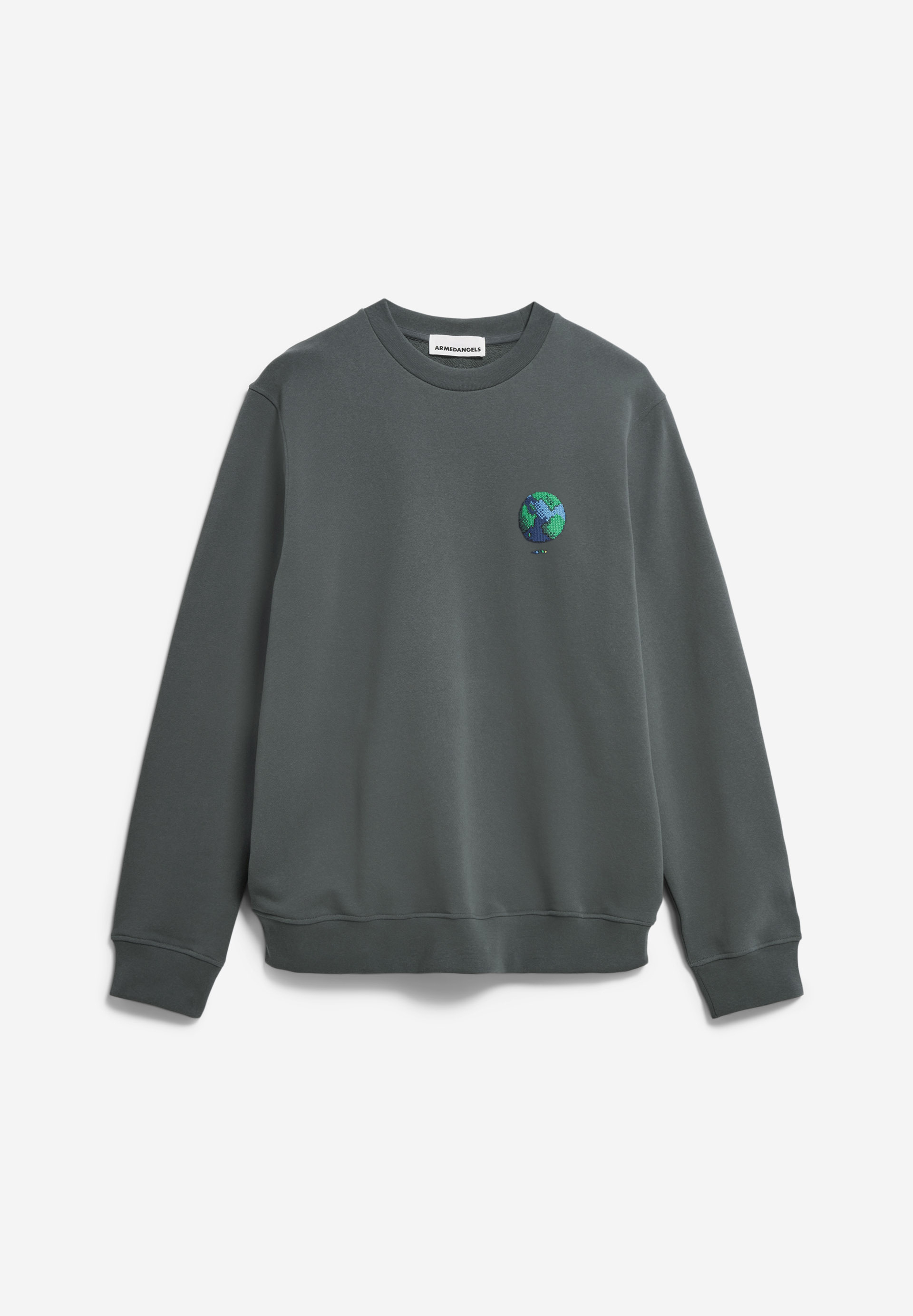 Sweatshirt Regular Fit aus Bio-Baumwoll Mix