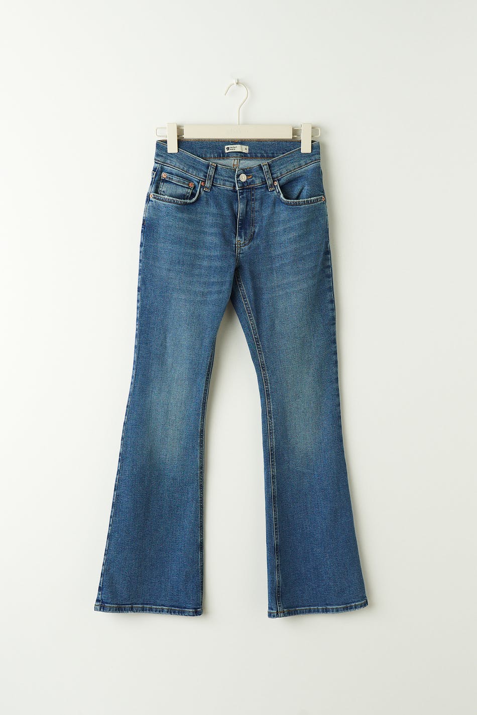 Low waist petite bootcut jeans