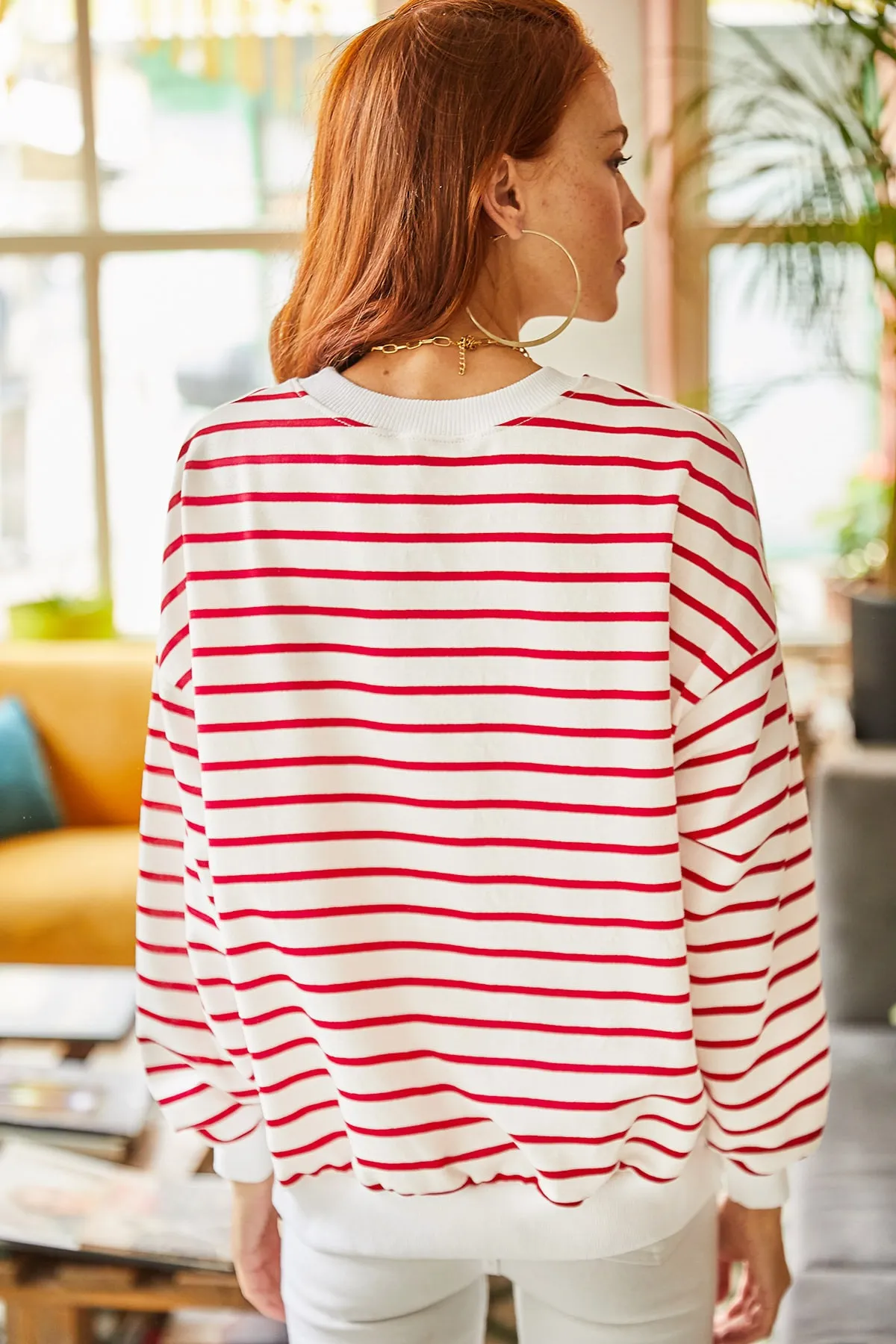 Olalook  Sweatshirt - Mehrfarbig - Oversized