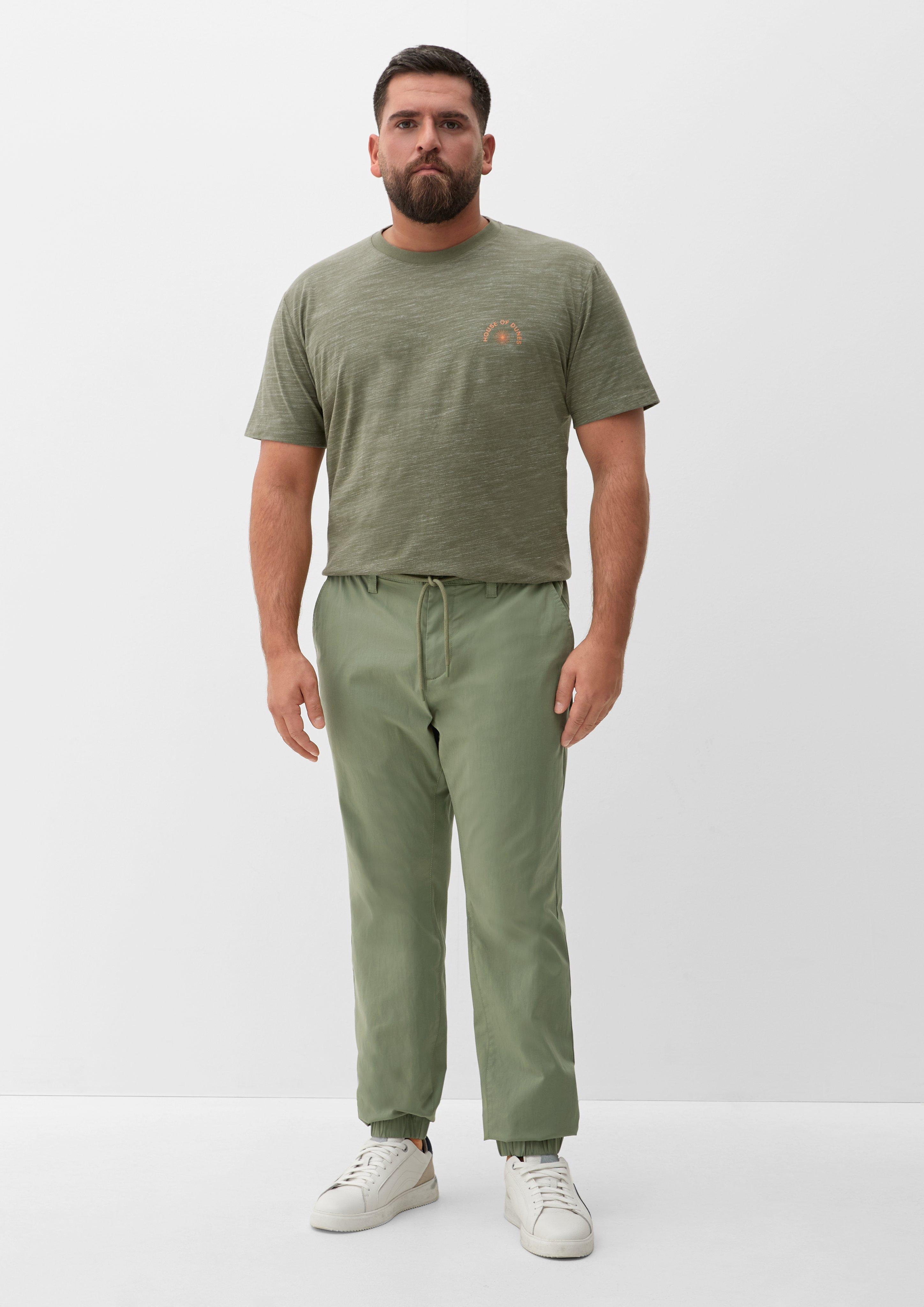 Regular: Twill-Hose mit Elastikbund  2133120-7814