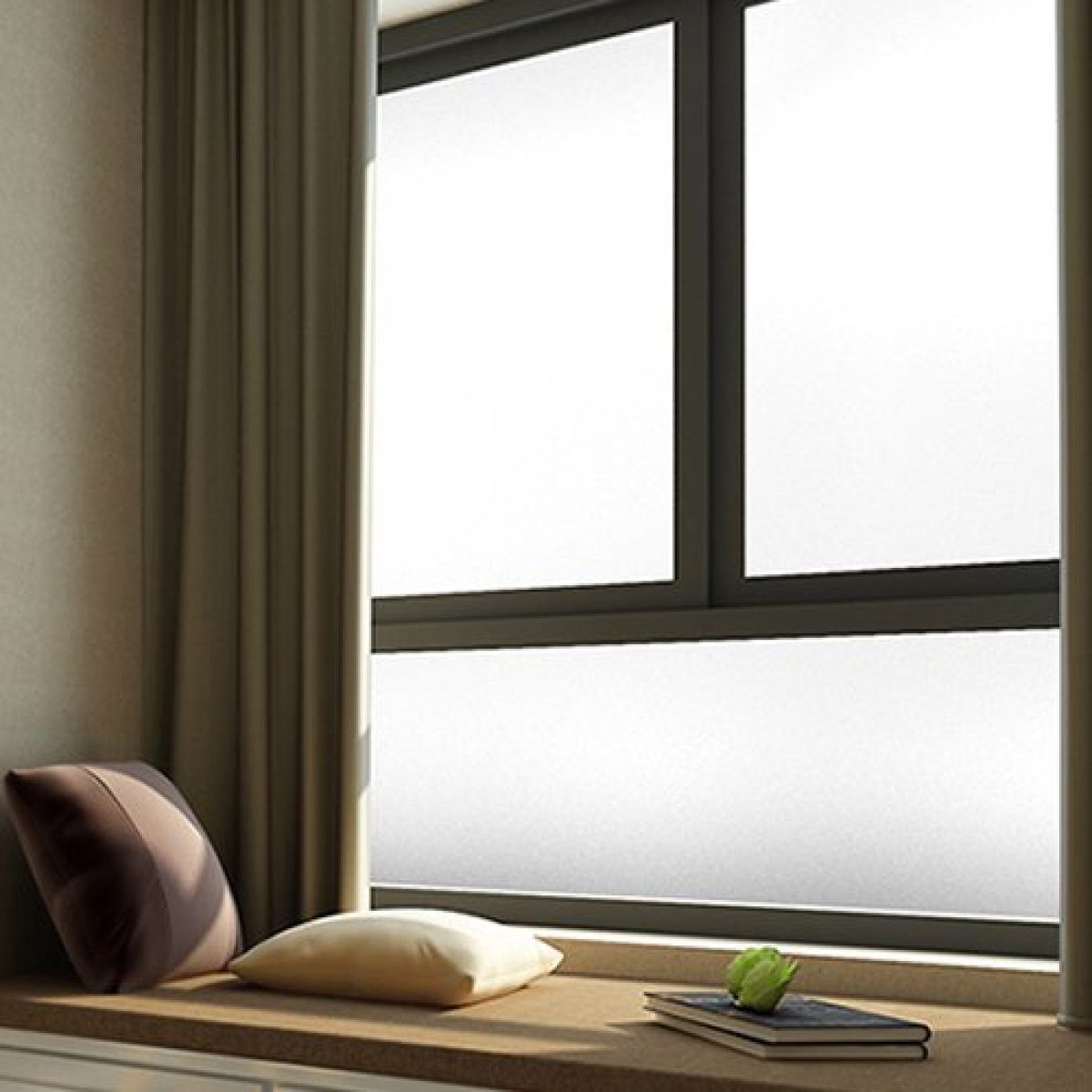 Fensterfolie Fensterfolie Blickdicht Sichtschutzfolie Fenster Selbsthaftend, JedBesetzt