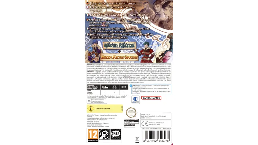Baten Kaitos I & II HD Remaster