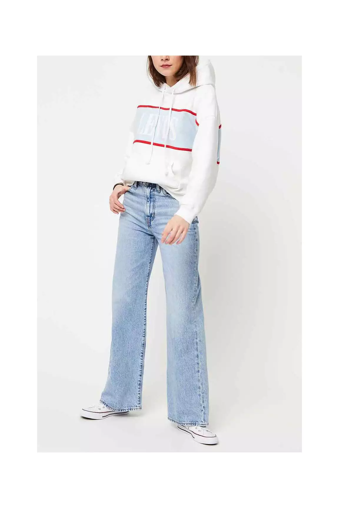 Levis Sweats Femme couleur blanc