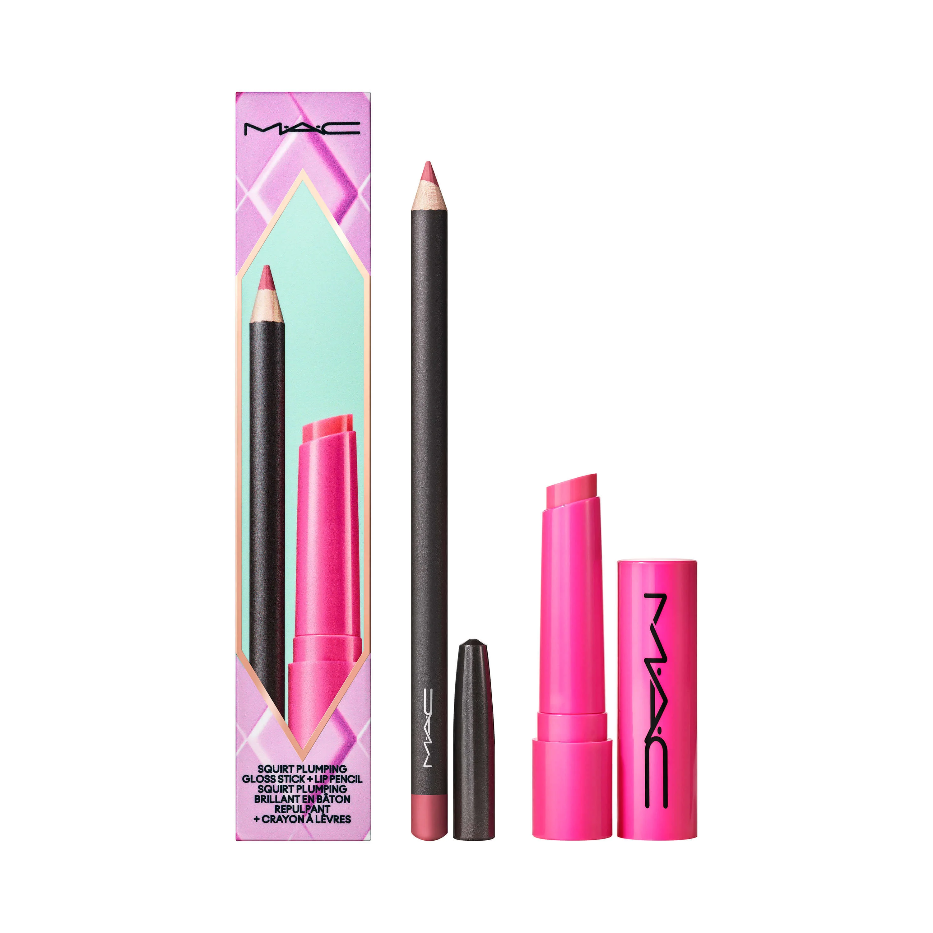 Lipgloss Anything Glossib Lip Combo Kit Christmas -meikkisetti, huulipuna