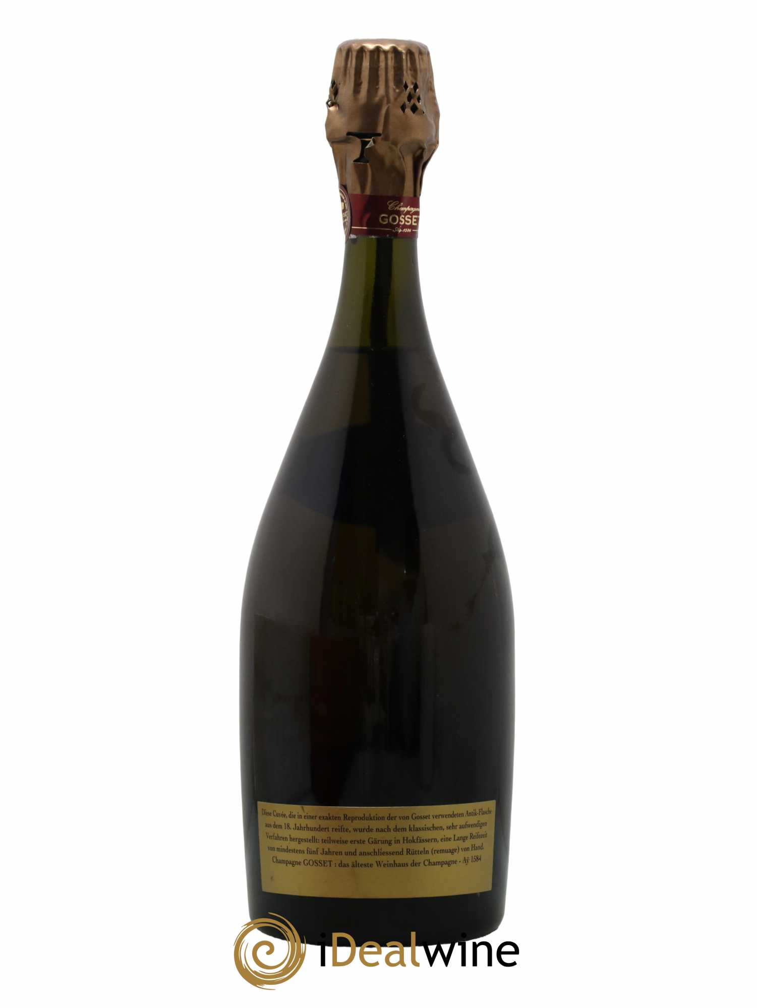 Celebris Gosset  1990 - Lot de 1 Bouteille