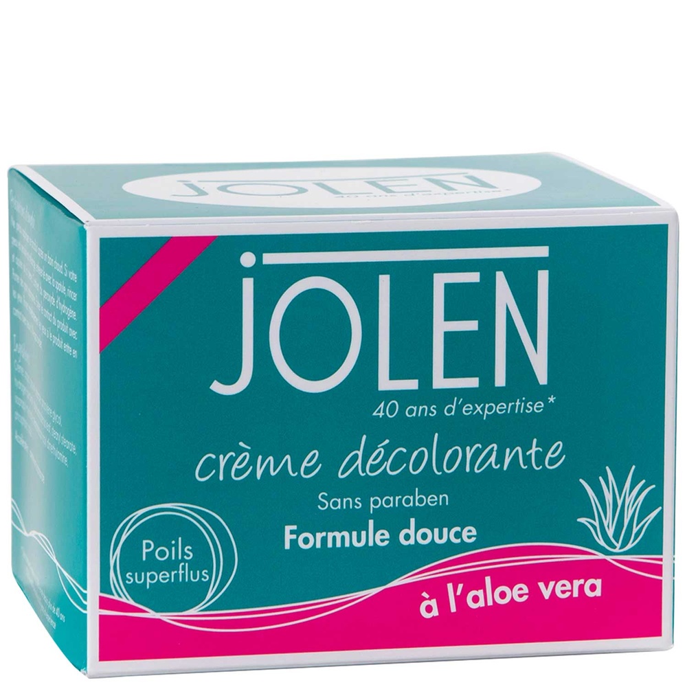 jolen crème décolorante à l'Aloe Vera 125ml crème décolorante à l'Aloe Vera