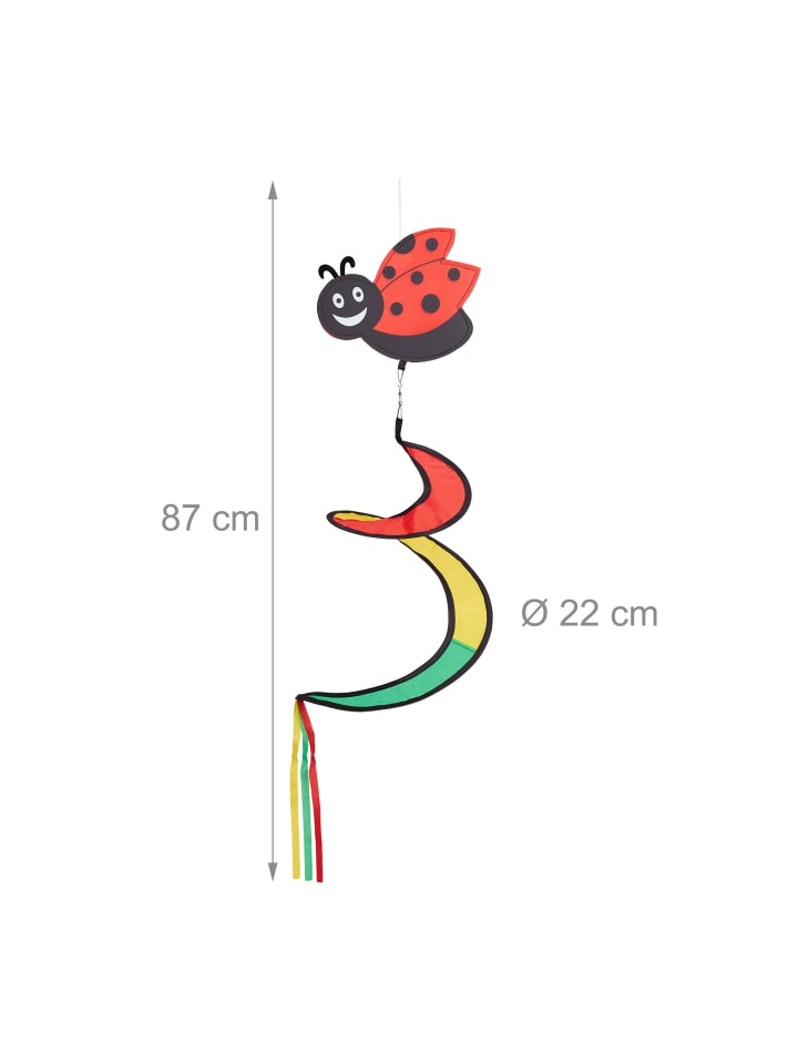 relaxdays 3 x Windspiel in Bunt günstig kaufen onesize