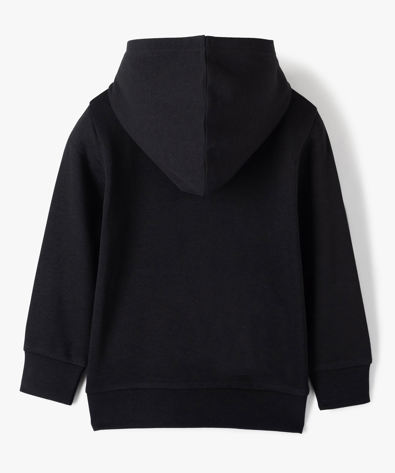 Sweat zippé et molletonné à capuche Garçon noir | GEMO