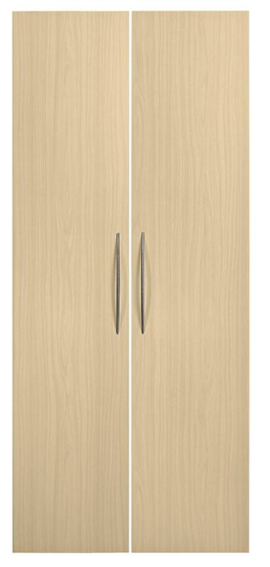 Hammerbacher Schranktüren Matrix Ahorn 790 x 16 x 1.840 mm 5 Stück