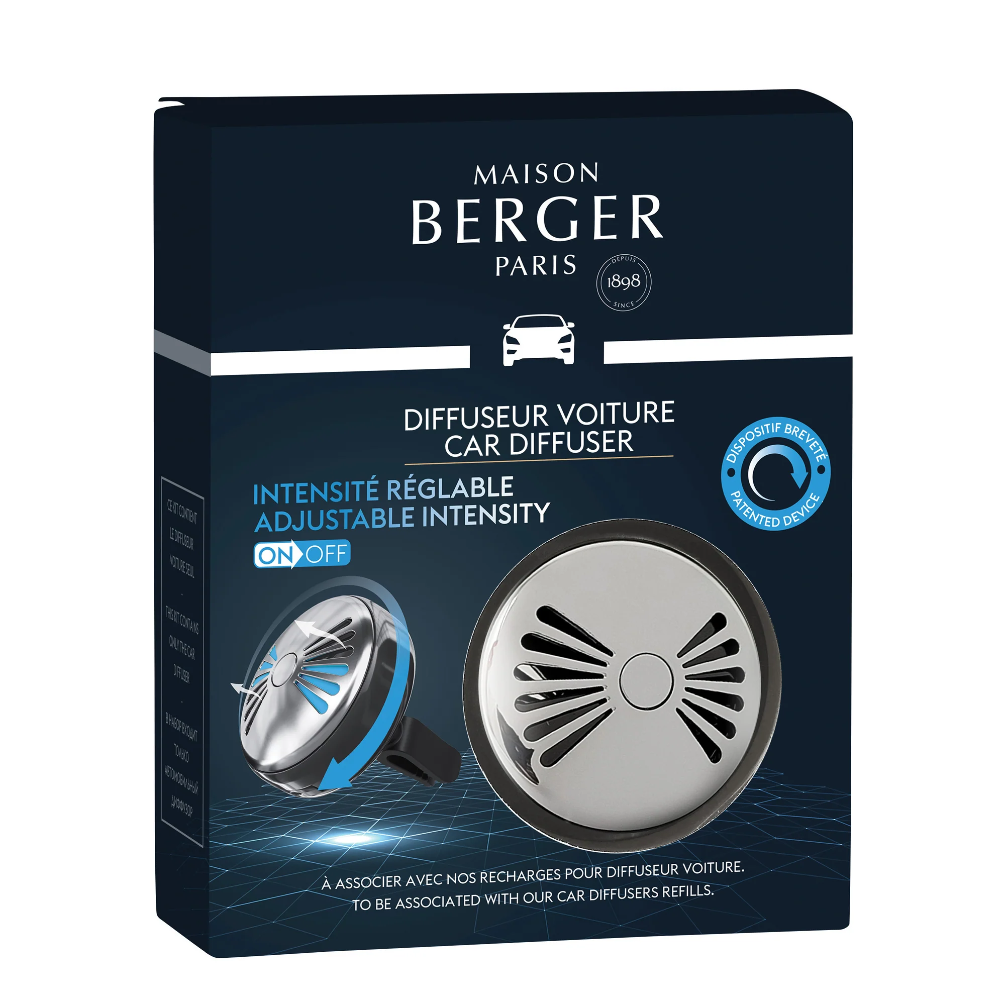 Diffuseur Voiture Autodiffusor, verstellbar, BLITZTECHNIK – Autoparfüm