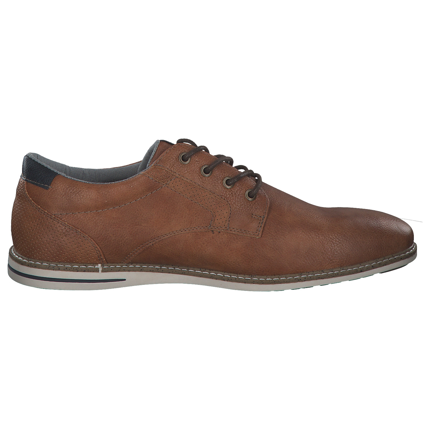 Mustang 4150311, Sportliche Halbschuhe, Herren, cognac