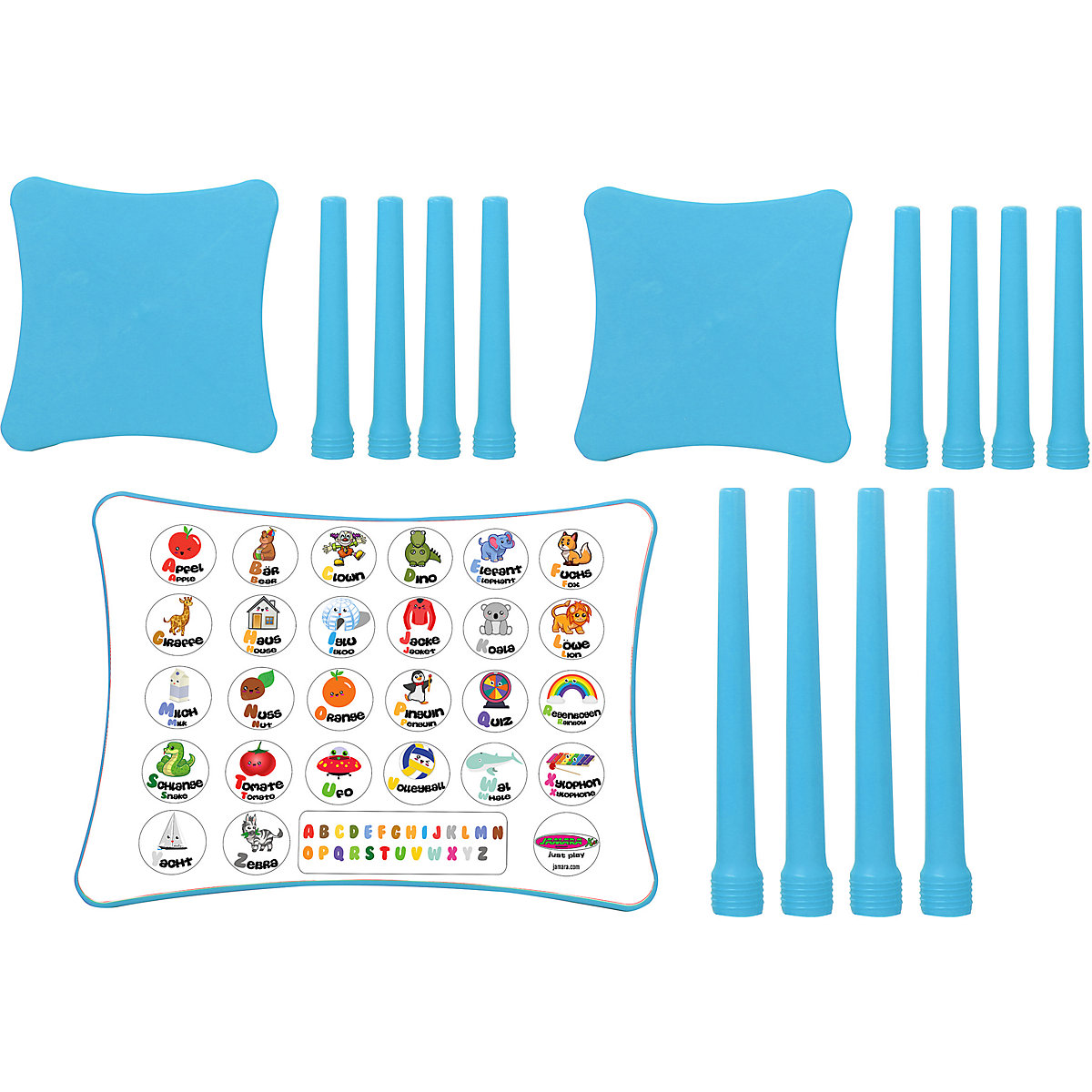 Kindersitzgruppe Easy Learning 3tlg. blau