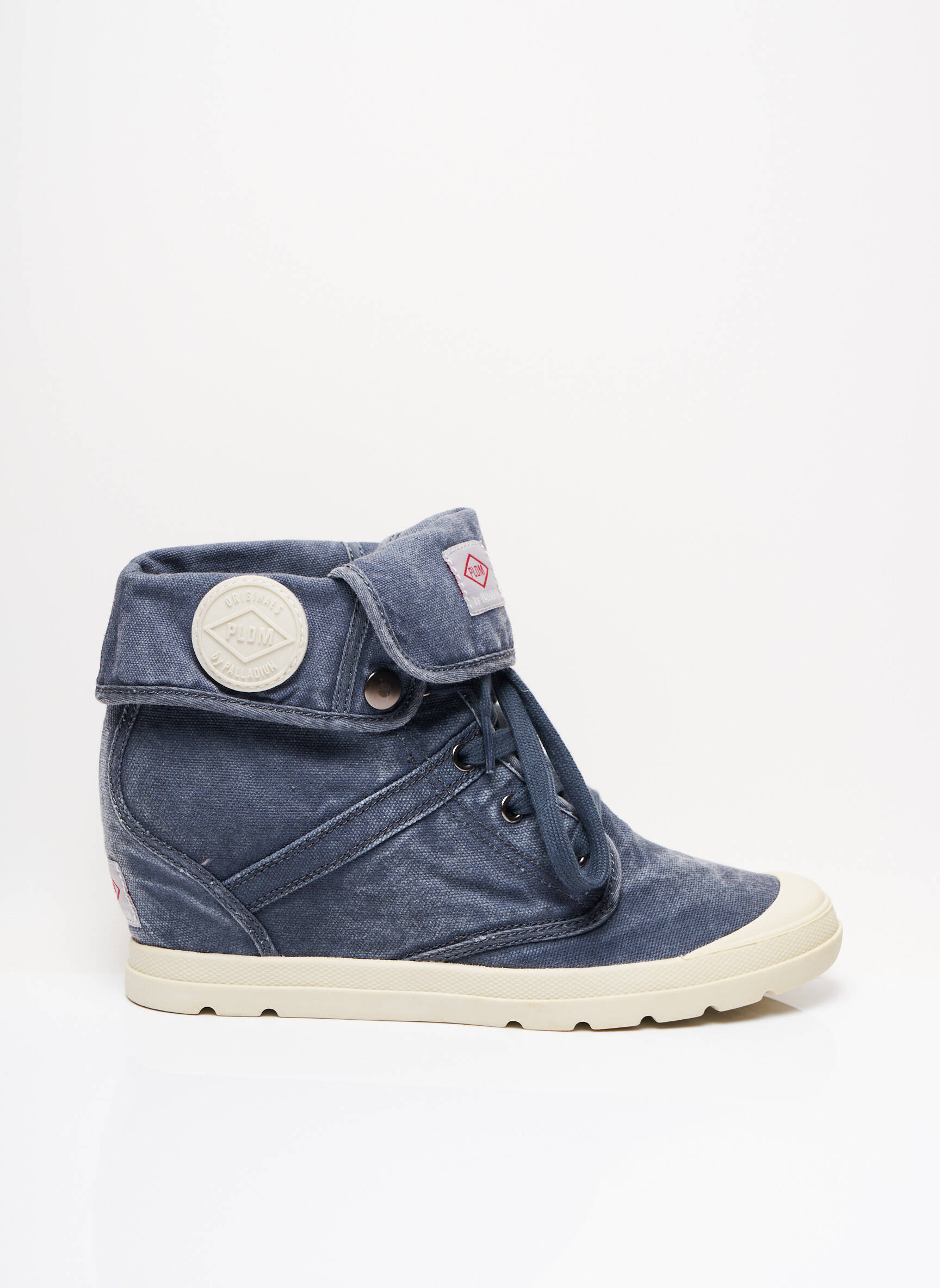 Palladium Baskets Femme couleur bleu