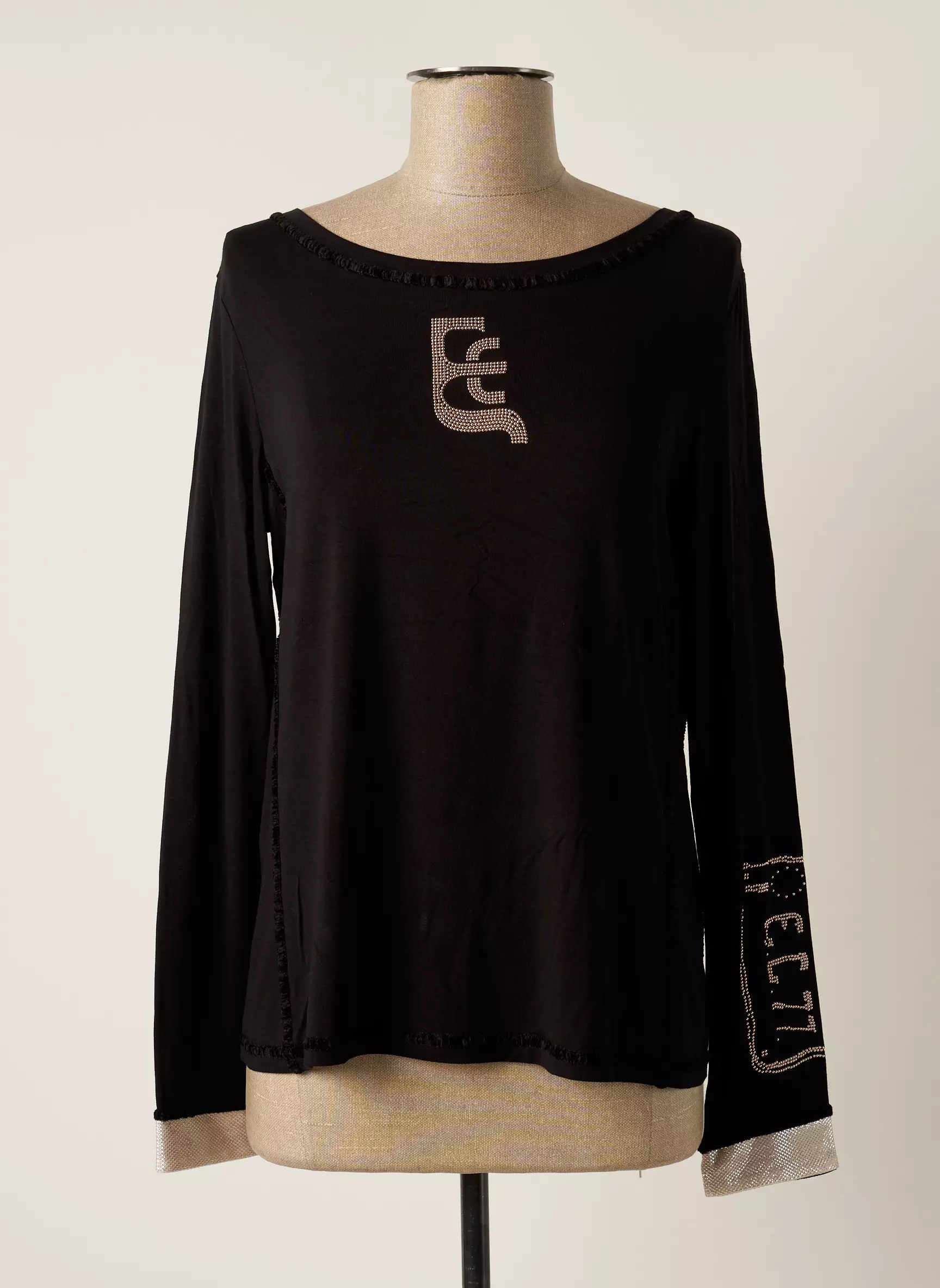 Elisa Cavaletti Tshirts Femme couleur noir