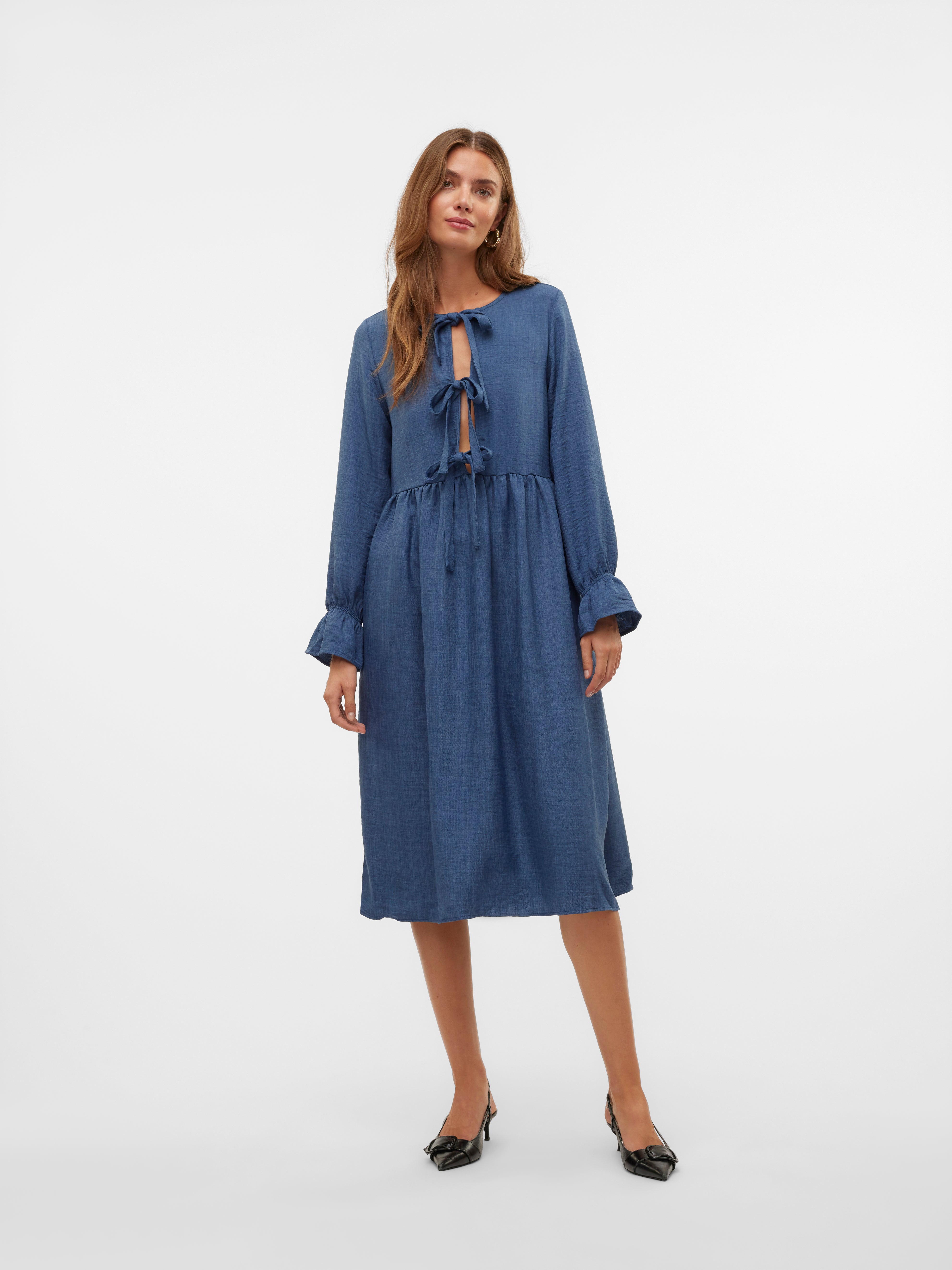 VMMELANEY Midikleid