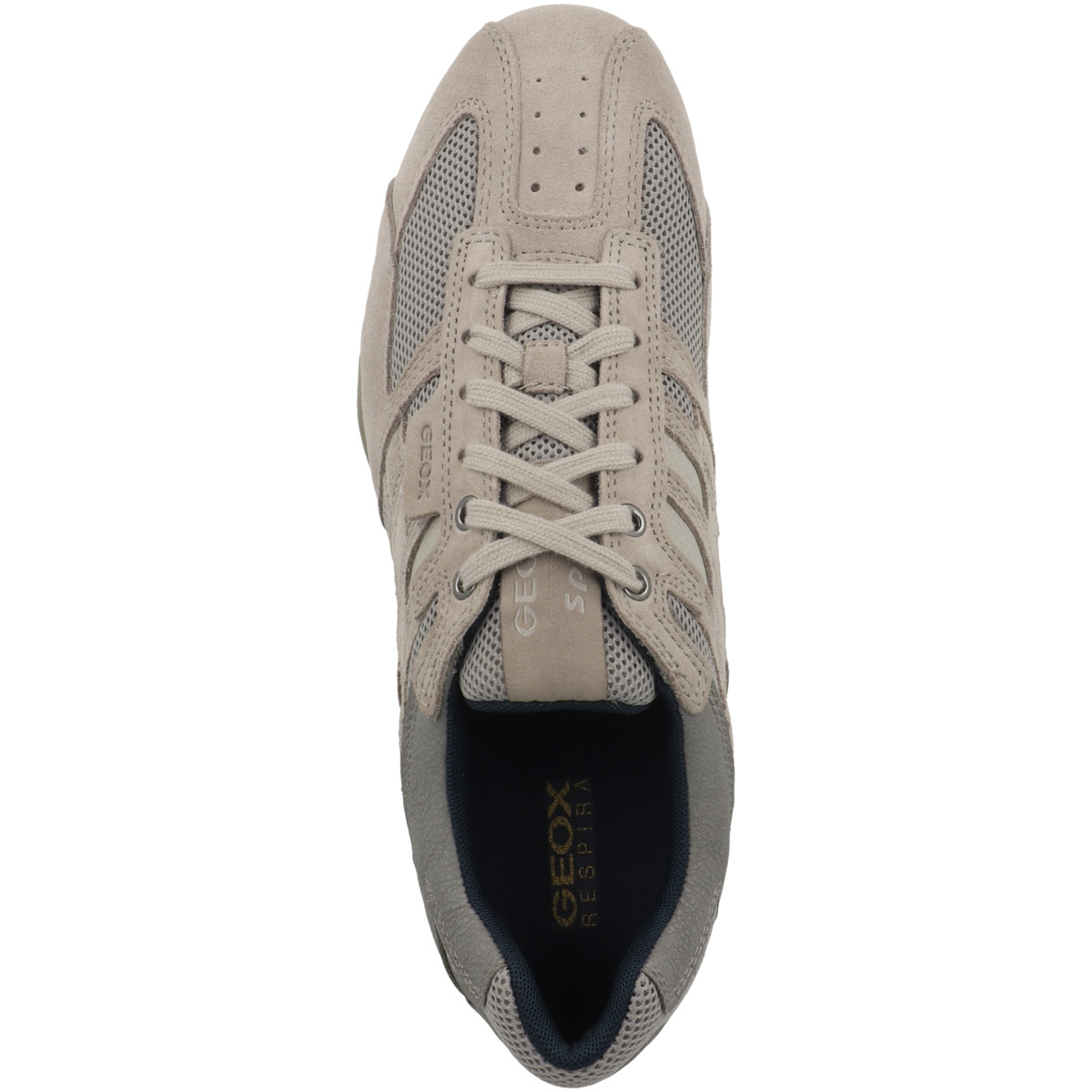 Geox U Snake A Sneaker Low hellgrau